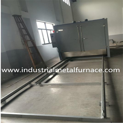 Trolley Pemanasan Listrik Pengeringan Oven untuk Bagian Logam