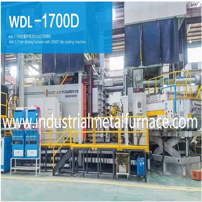 Tungku peleburan aluminium industri untuk produksi cair paduan bersih dan bebas kontaminasi