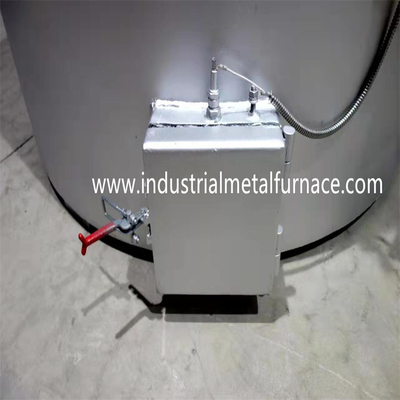 100kg Besi Baja Industri Aluminium Melting Furnace