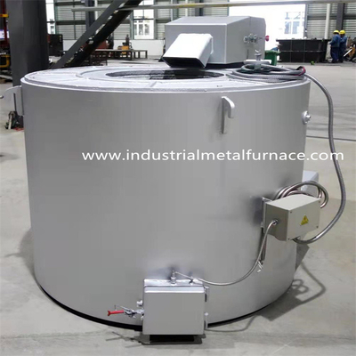 850C 1000kg Aluminium Induction Furnace Melting Aluminium Electric Furnace