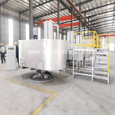 Tungku Peleburan Aluminium Industri Rotary