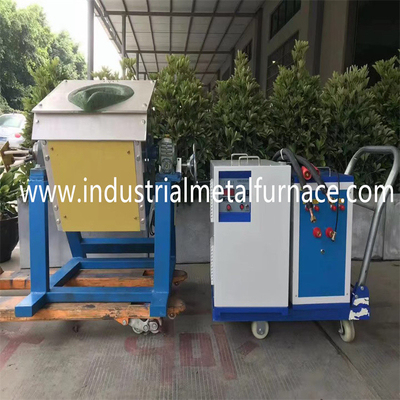 Tungku Induksi Industri Tembaga 15kW 10KG