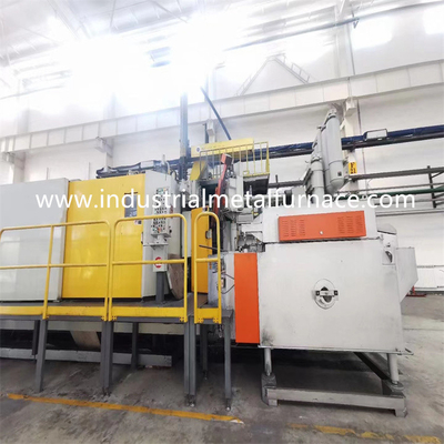Listrik 2500kg Holding Furnace Aluminium Induction Heater Melting Steel Immersion Type