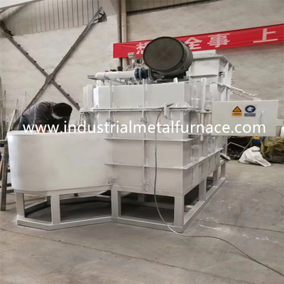 9400Kcal / KG 10000Kg Aluminium Holding Furnace Oil Fired Aluminium Melting