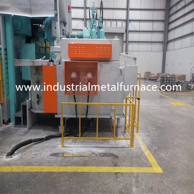 Listrik 2500kg Holding Furnace Aluminium Induction Heater Melting Steel Immersion Type