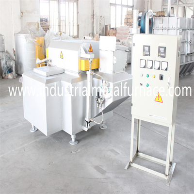 850 Derajat 500KGS Aluminium Holding Furnace Induction Furnace Untuk Peleburan Baja
