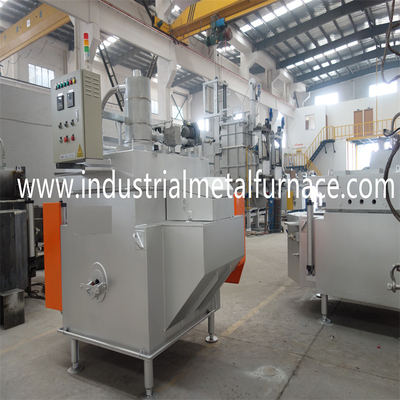 21 Sampai 36KW Industri Aluminium Melting Furnace Holding Furnace Die Casting